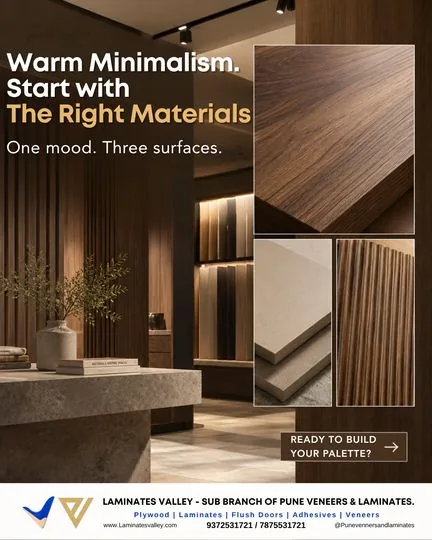 Post: Warm minimalism, start with the right materials