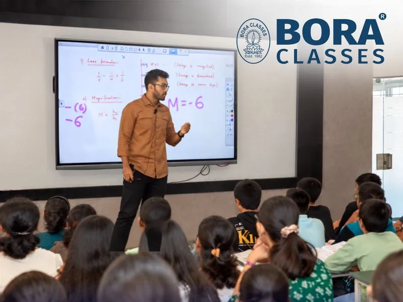 Bora Classes classroom post designed by Clicks and Co.