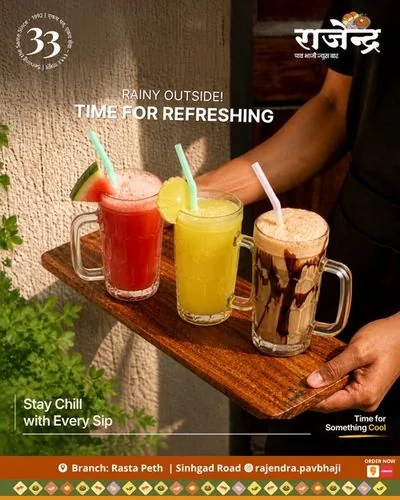 Rajendra Pav Bhaji: Monsoon juices post