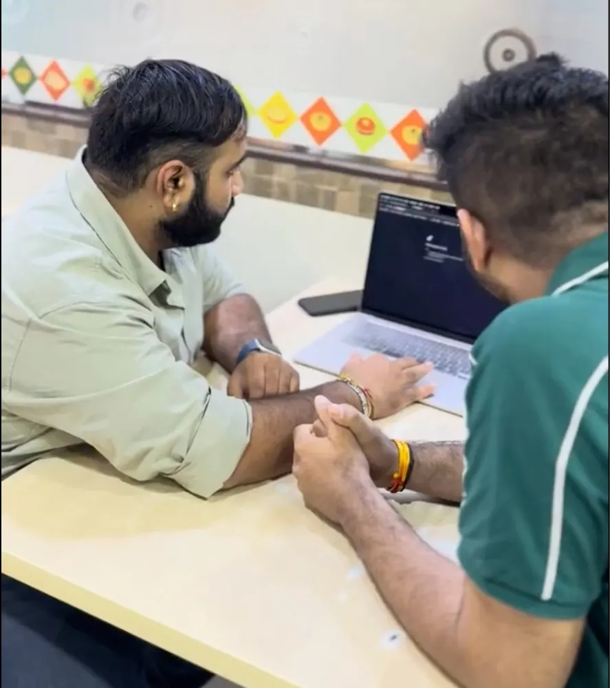 A Clicks and Co. strategy session with a client
