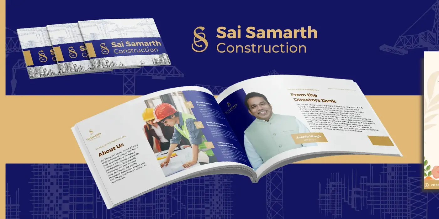 Sai Samarth Construction brand work by Clicks and Co Media